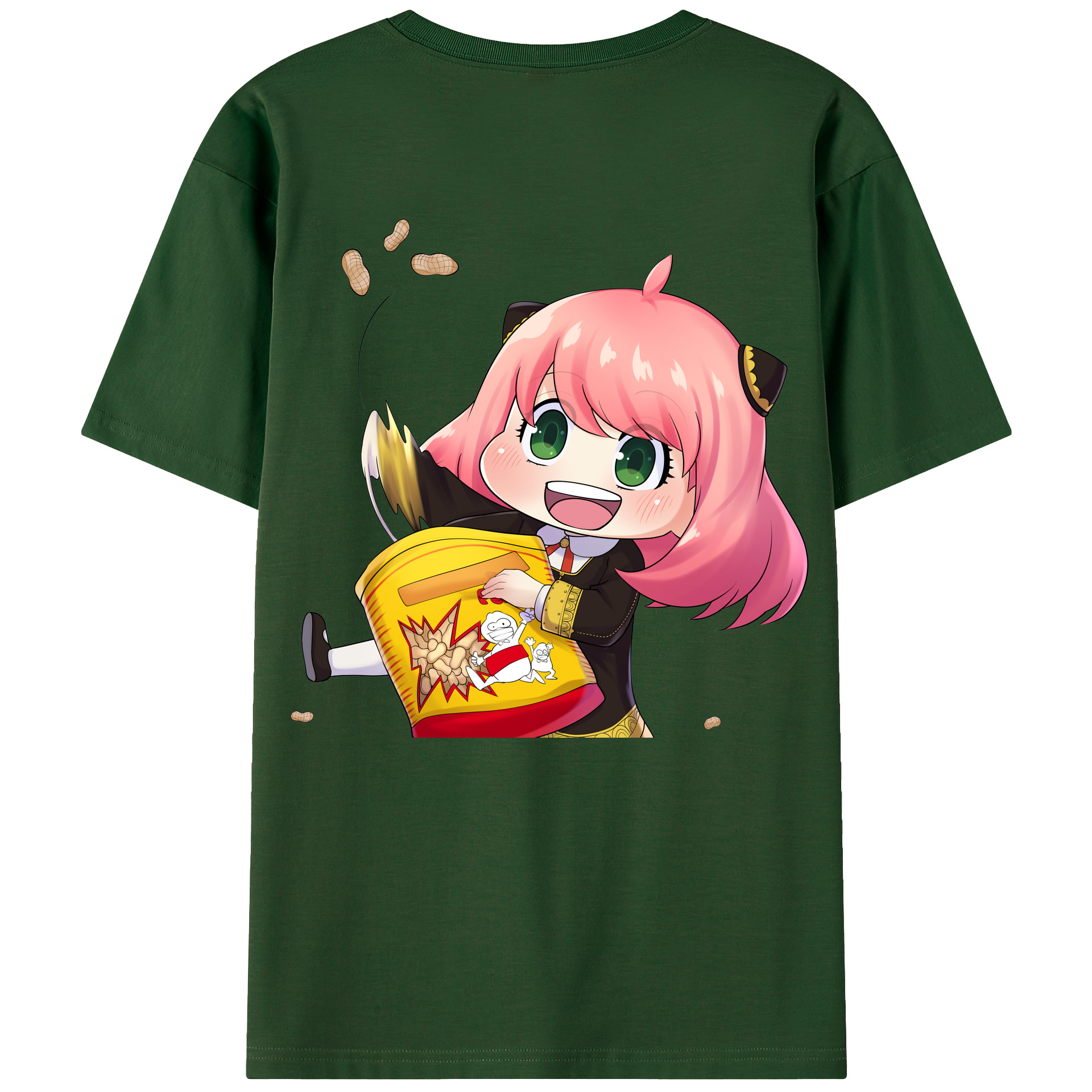 （画像用） SPY×FAMILY间谍家家酒 綿100％半袖Tシャツ（背面プリント）